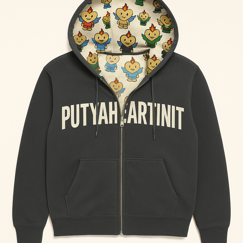 Mascot Lined Zip Hoodie