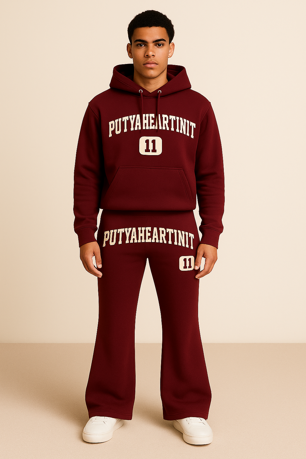 Varsity Set Burgundy